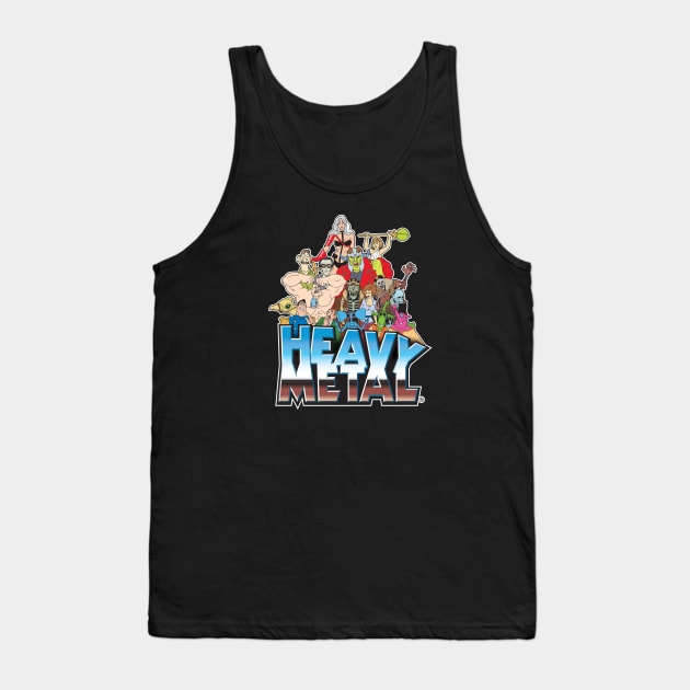 Heavy Metal Tank Top by Chewbaccadoll